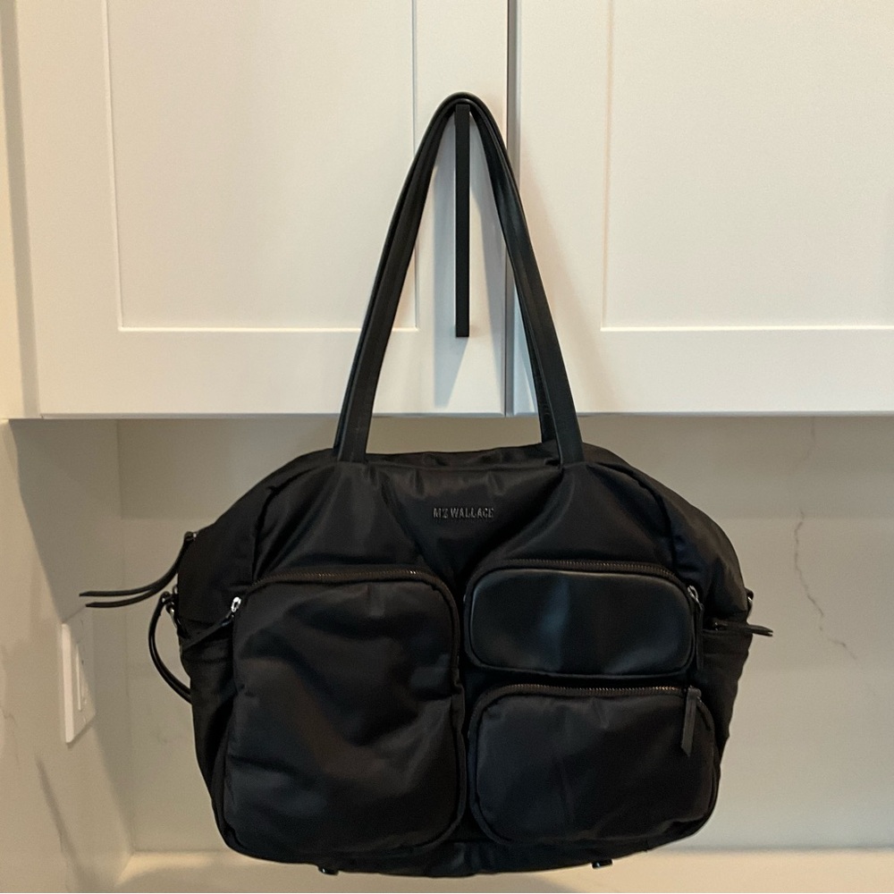 NWOT MZ WALLACE BLACK BOWERY TRAVELER